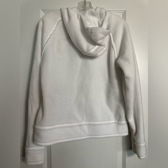 Columbia Full Zip Jacket White with Flower Embroidery - Picture 2 of 10